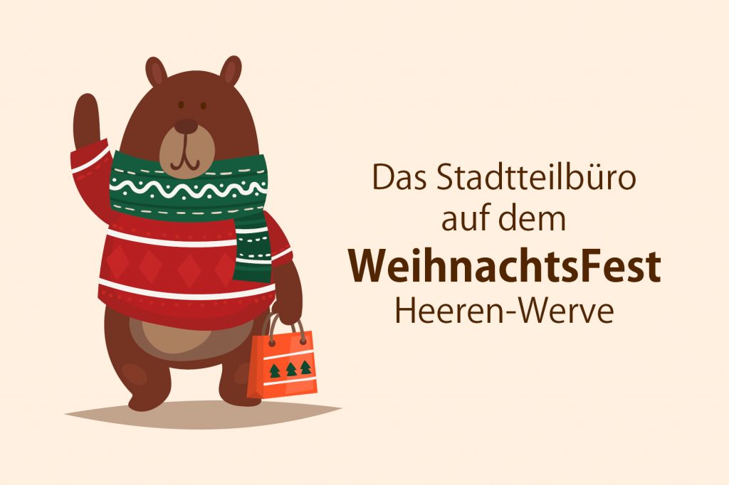 Infostand auf dem WeihnachtsFest