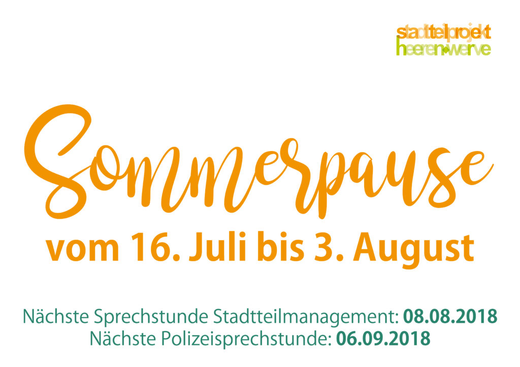 Sommerpause