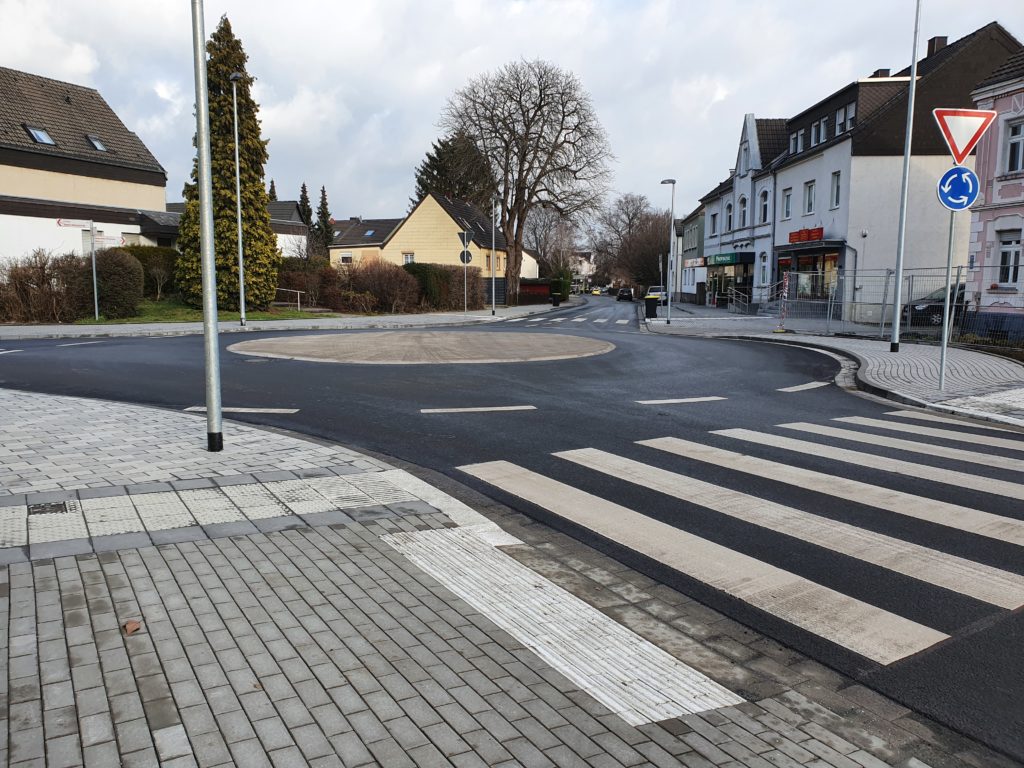 Flyer informiert über Änderungen für Verkehrsteilnehmer